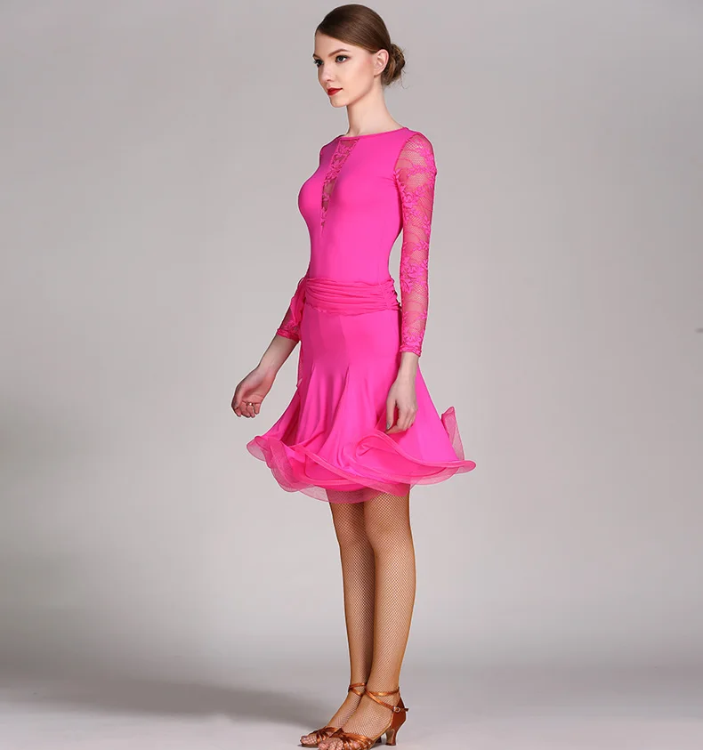 Профессиональная юбка для латинских танцев для взрослых, Женская юбка для латинских танцев