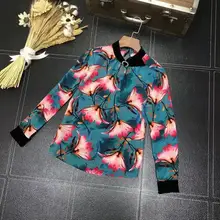 Fashion women’s Blouses & Shirts 2018 Runway Luxury Brand European Design party style women’s Clothing WA11223