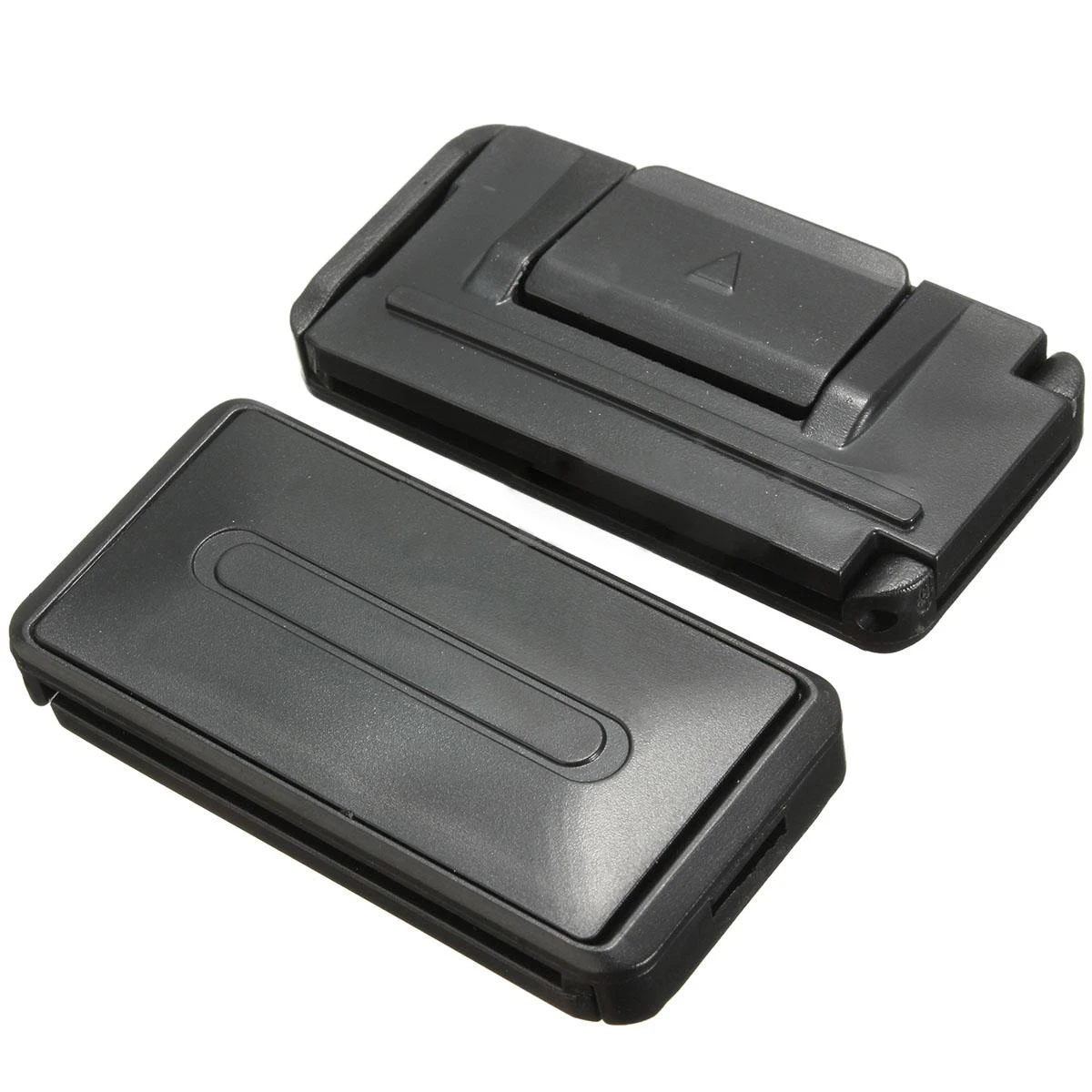 

2Pcs Set Black Car Seat Belt Comfort Strap Adjuster Support Clip Improve Safety
