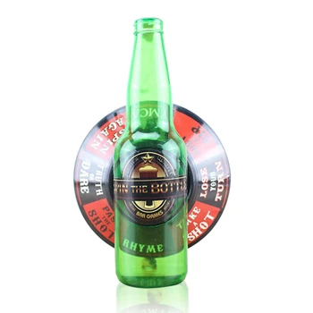 

WOTT Spin The Bottle Spin Shot Drinking Game Turntable Roulette Glass