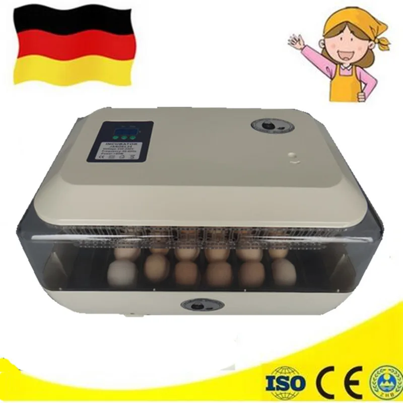 

Mini 24 eggs LED Digital Display Incubator Hatcher Hatching Machine Eggs Tool For Chicken Duck Hatchery