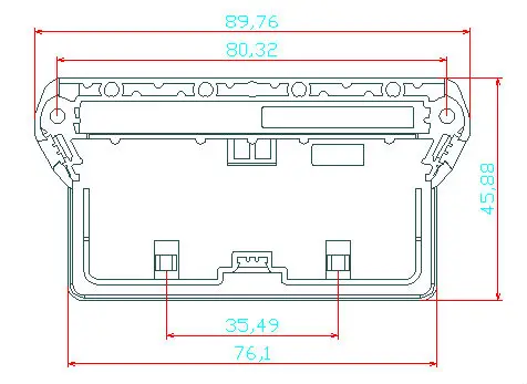 UM72 short side  element
