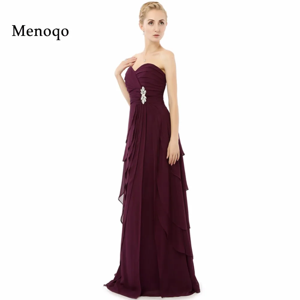 Vestidos de festa Prom Dresses 2020 Fast Shipping Chiffon A line Prom Dress Elegant Formal Long