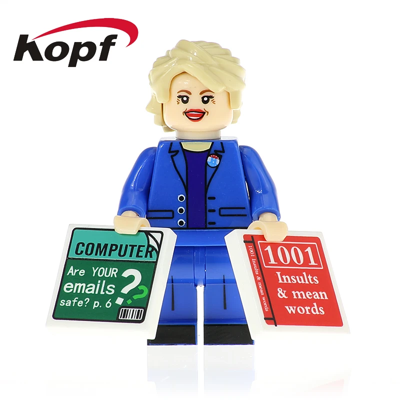 

Single Sale Building Blocks Super Heroes Joker Clown Scarface Annabella Finn Human Torch Figures Model for children Toys KF424
