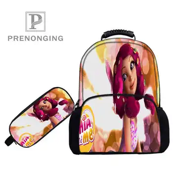 

Custom 17inch mia-bags me- Backpacks Pen Bags 3D Printing School Women Men Travel Bags Boys Girls Book Computers Bag#1031-3-1
