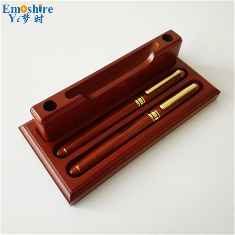 

New Design Roller Ball Pen With Fountain Pen and Pencil Case Top Quality Stationery Gifts for Man Business Office Gifts P115