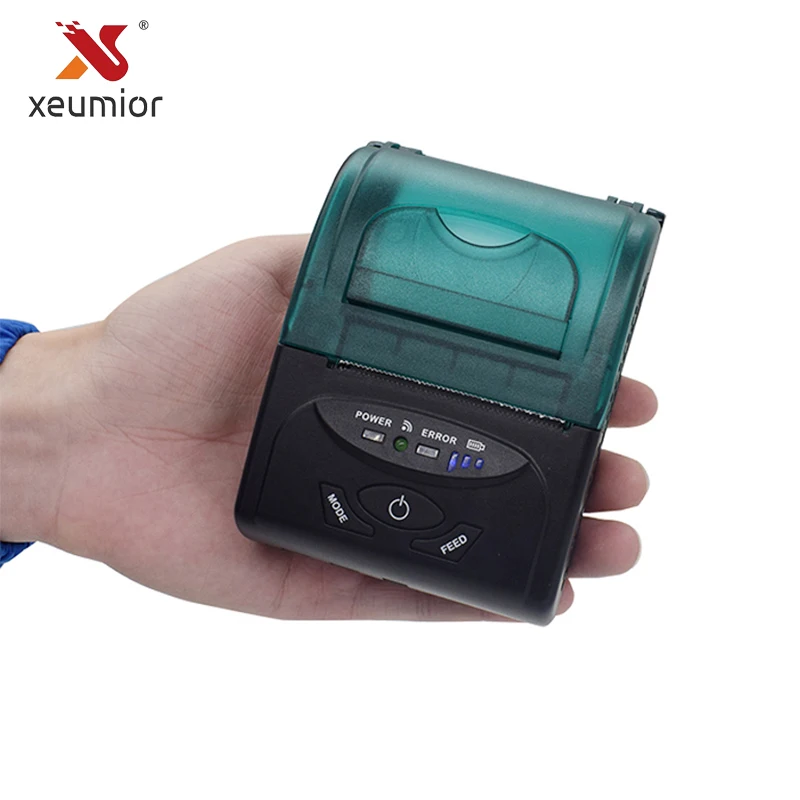 Portátil sem Fio Impressora de Recibos de Bluetooth Móvel para o Supermercado Xeumior Mini Bluetooth Android Impressora Térmica 58mm Sdk