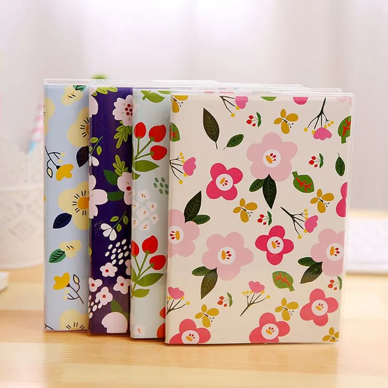 

Coloffice 1PC Flowers Retro Rubber Sleeve Notebook Monthly Weekly Plan Notebook Daily Memos Planner Dairy Notepad For Student