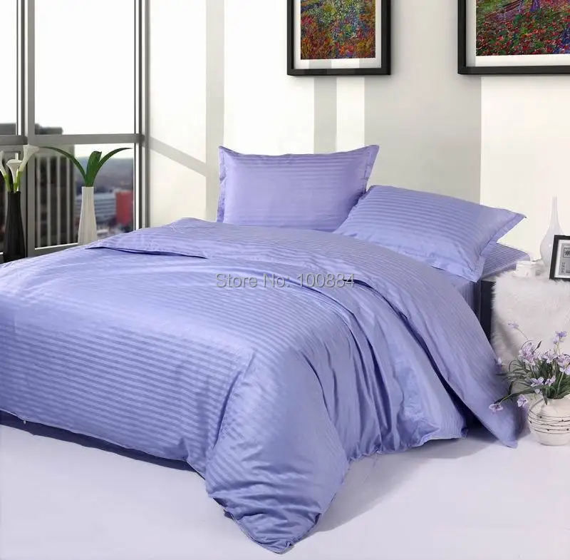 New bedspreads blue,100 cotton hotel duvet cover, hotel bedlinen Fitted/ flat,king size hotel