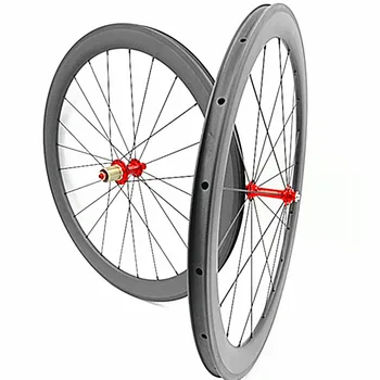 

carbon wheelset 700c clincher 50mm 3k matte 23mm V carbon wheels FASTace RA209 20H 24H carbon road wheels bicycle wheel