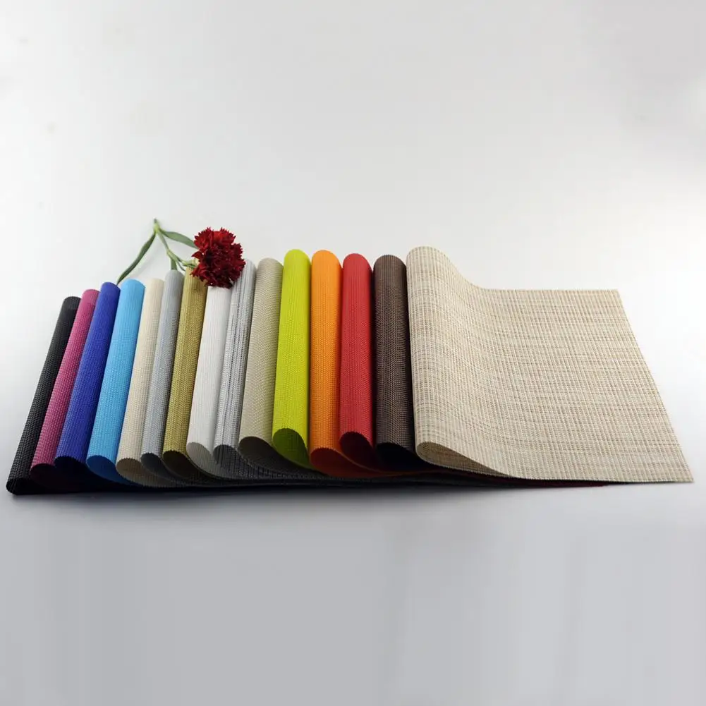 قابل للغسل PVC الجدول بطانات تحديد الموقع مرونة العزل الجدول حصيرة حامي عدم الانزلاق عاء الأمريكية لوحة ألعاب كوستر حامل الساخن