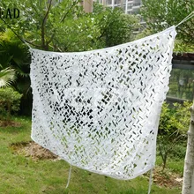 VILEAD 3,5 м x 10 м(11.5FT x 33FT) Белоснежка цифровая камуфляжная сеть военный армейский Камуфляжный сетчатый солнцезащитный крем для охоты кемпинга