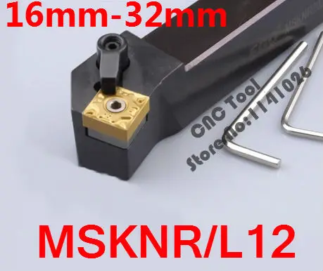 

Angle 75 MSKNR1616H12 MSKNR2020K12 MSKNR2525M12 MSKNR3232P12 MSKNL1616H12 MSKNL2020K12 MSKN the Right/Left CNC Turning tools