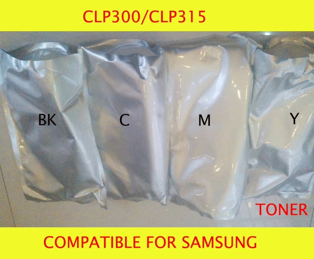 Fast Delivery Compatible for samsung CLP300 CLP315 Chemical Color font b Toner b font Powder Free