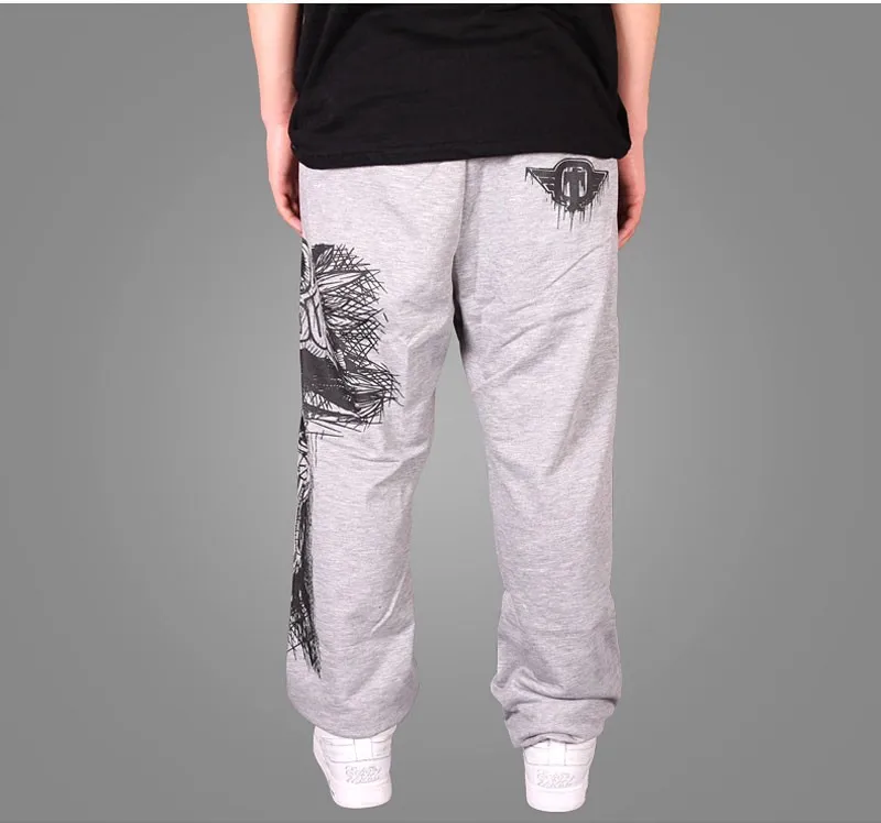 Бесплатная доставка 2016 Горячая Распродажа хип-хоп брюки мужские хип-хоп повседневные длинные брюки молодежные свободные большие размеры