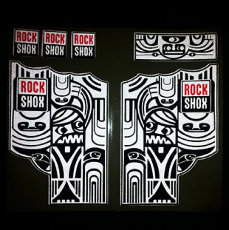 2pcs/set New Brand Fork Decals Bicycle Front Fork Sticker high quality