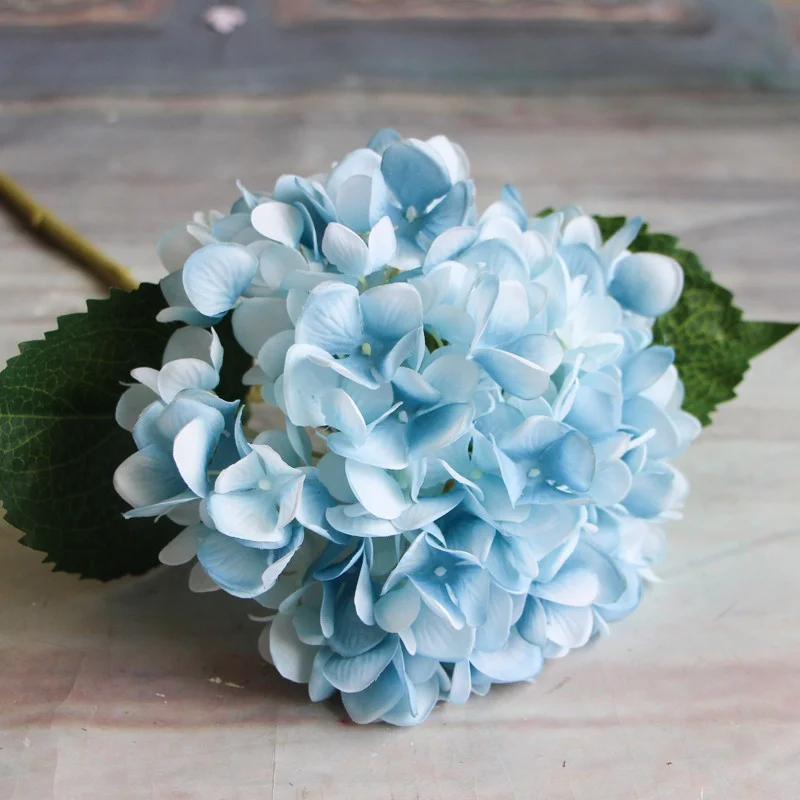 

Artificial Flowers 1PC Hydrangea Bouquet for Home Decoration Flower Arrangements Wedding Party Decor