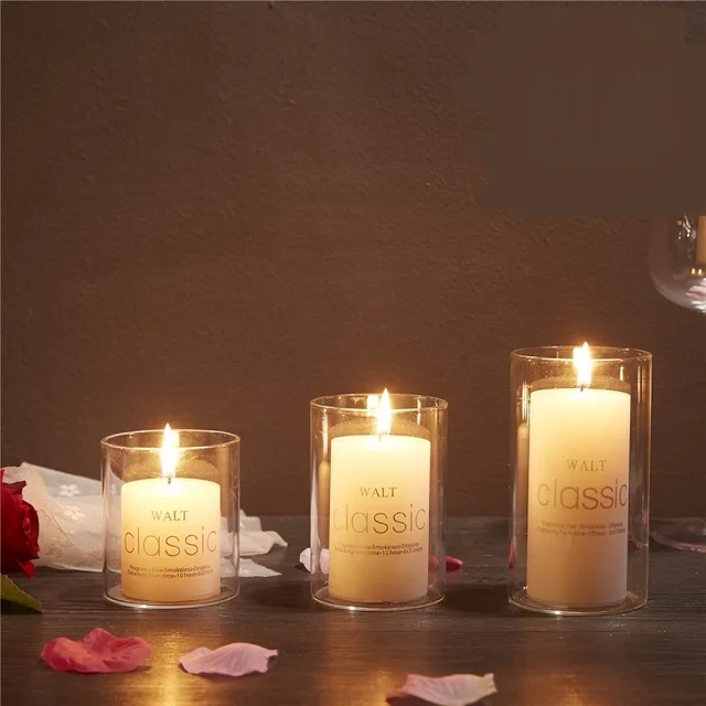 New Creative Scented Birthday Weddings Candles Flameless New Creative Scented Birthday Weddings Candles Flameless Gl Holder Clic Aromatherapy Decoration