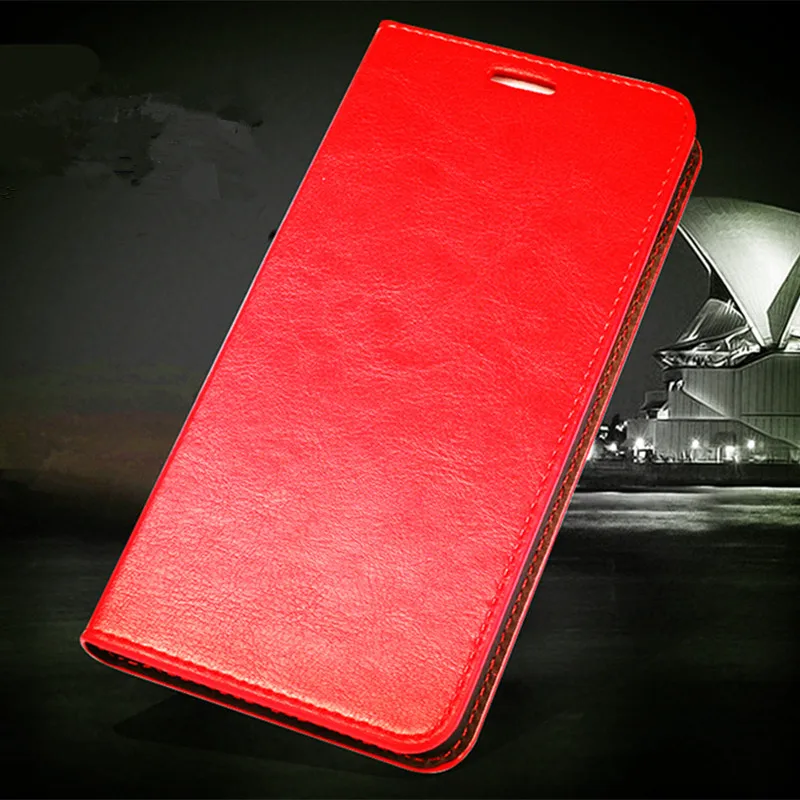 Чехол из натуральной кожи для samsung Galaxy S10 5G A10 A20 A20E A30 A40 A50 A60 Note 10 Pro книга открывающийся Бумажник Ретро мягкий чехол - Цвет: Красный
