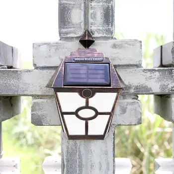 

1pcs/2pcs LED Solar Power Light Control Wall Light Outdoor Waterproof Energy Saving Street Yard Path Home Garden Security Lamp