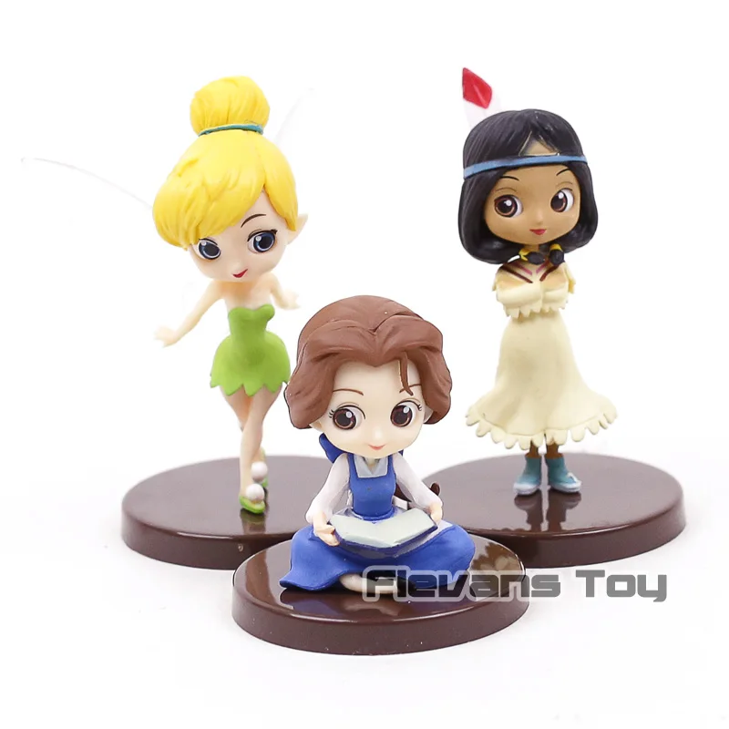 Q Posket Characters Petit Vol 8 Princess Tinker Bell Tiger Lily Bella Pvc Figures Toys Dolls For Girls Gift 3pcs Set Action Figures Aliexpress