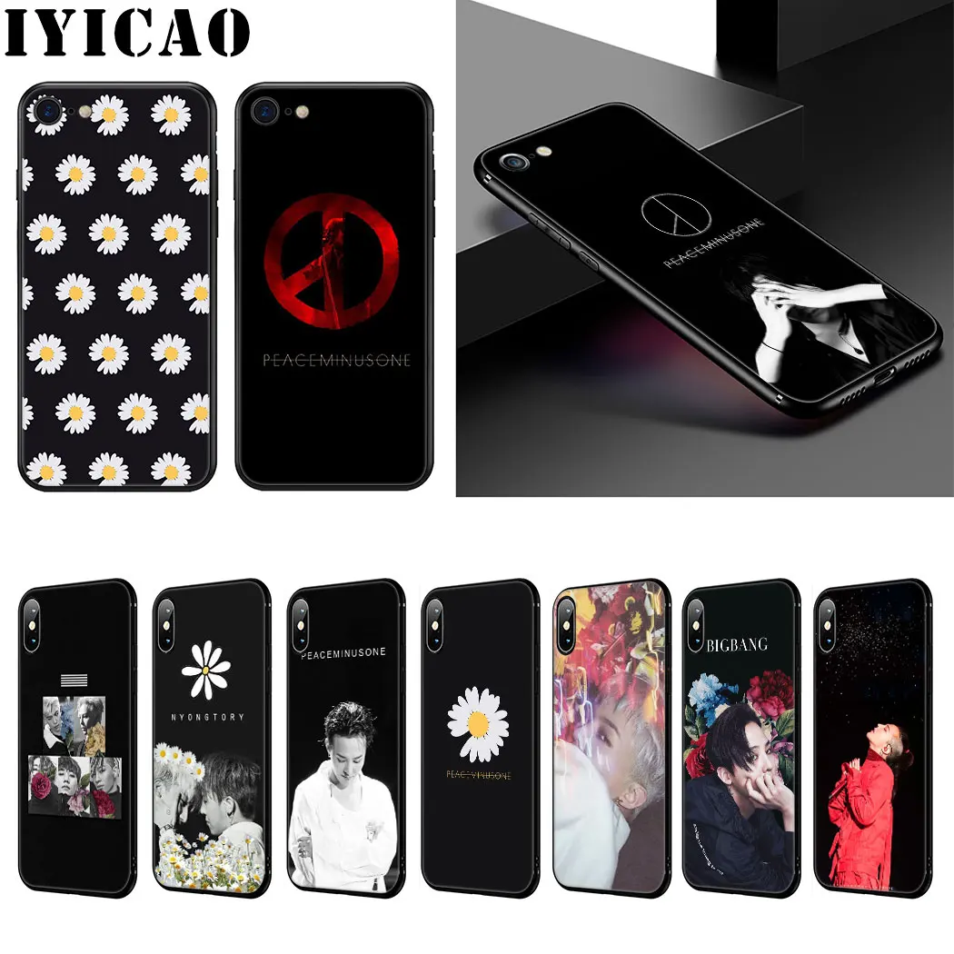 G Dragon Peaceminusone Soft Silicone Phone Case For Iphone 11 Pro Max Xr X Xs Max 6 6s 7 8 Plus 5 5s Se Case Phone Case Covers Aliexpress