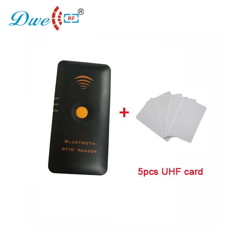 UHF портативный мини считыватель с большим диапазоном EPC GEN 2 TAG android bluetooth