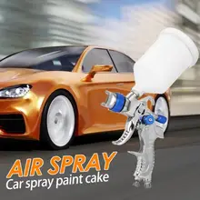 Портативная многофункциональная гравитационная подача 1,4/1,7/2,0 мм Насадка мини торт аэрография покрытие автомобиля Аэрограф инструменты