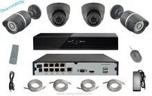 8ch XM NVR Kit with 720P IP Camera P2P CCTV System , 8CH 48V NVR KIT Support HDMI VGA OUTPUT,XMEye Mobile Surveillance nvr kit