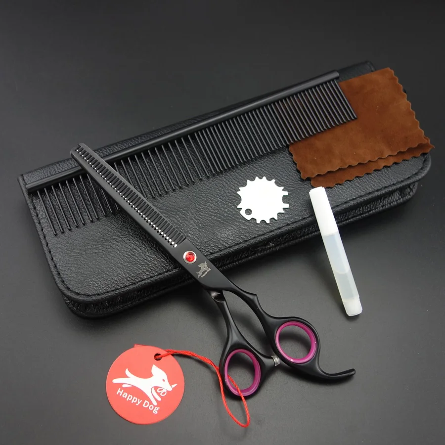 7.0 inch Professional Pet Dog GROOMING SCISSORS Thinning Shears+steel