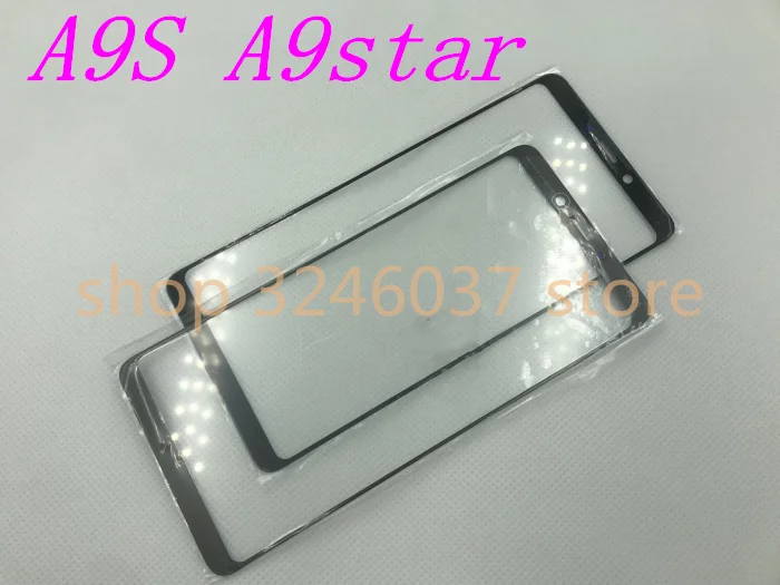 Новое оригинальное черное стекло для замены Samsung Galaxy A9 2018 A9s A9200 Star Pro LCD Передний