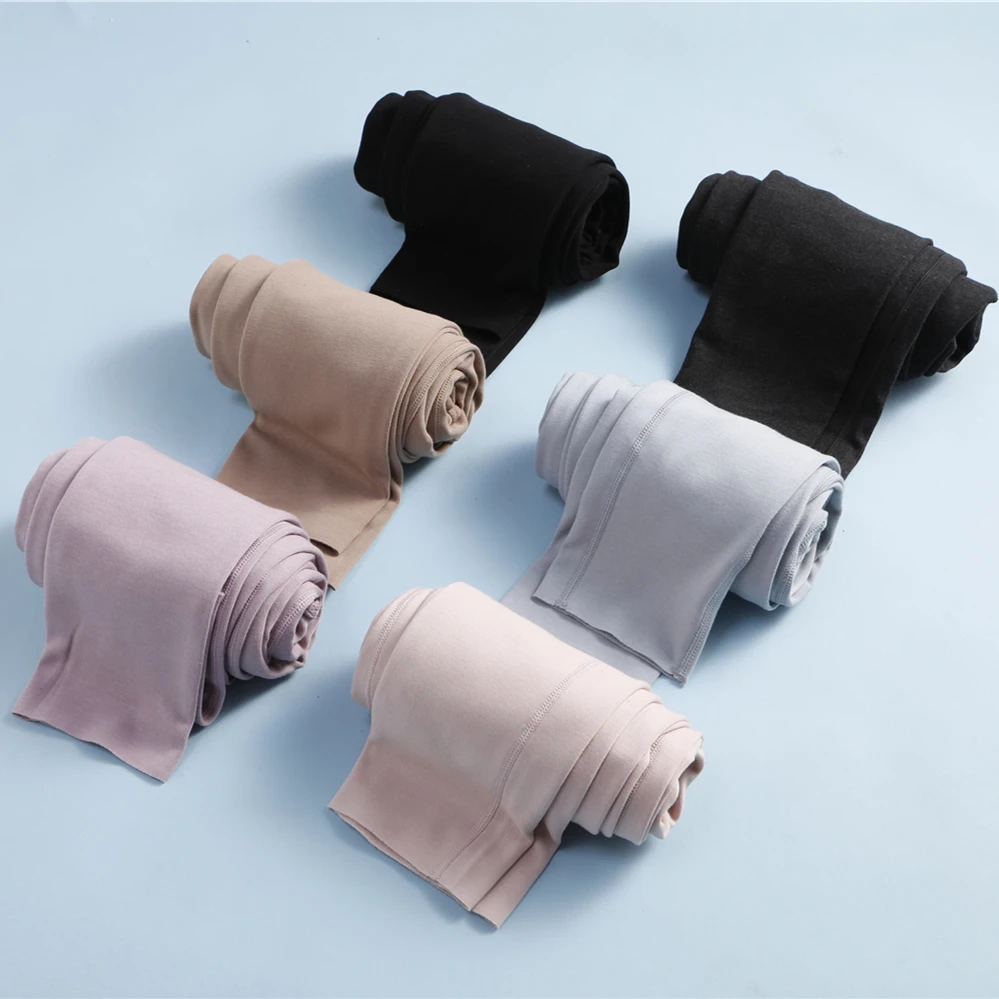 TFSCLOIN-Women-Soft-Warm-Leggings-Winter-High-Waist-Solid-Pants-Skin-friendly-Bottom-Leggings (3)