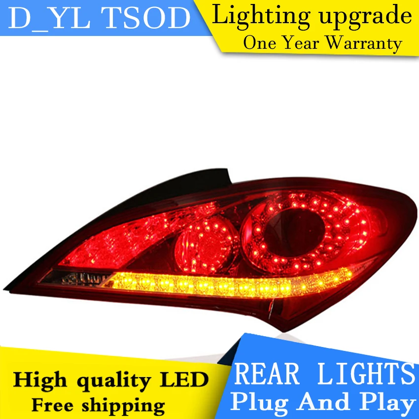 Car Styling LED Tail Lamp for Hyundai Rohens Coupe