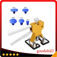 Blue Dent Removal Glue Tabs with Rubber hammer Dent Repair Paintless Dent Remover Tools for Car Scratch Repair Remover