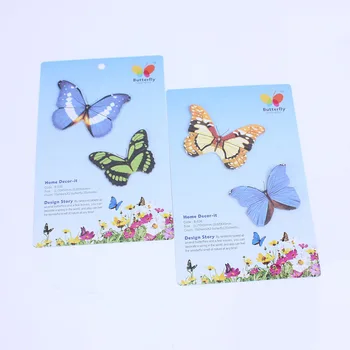 

120sheets /4bags /lot DIY 3D Butterfly Paper Sticky Post It Bookmark Marker Memo pad Index Tab Notes Wall Stickers For Decortion