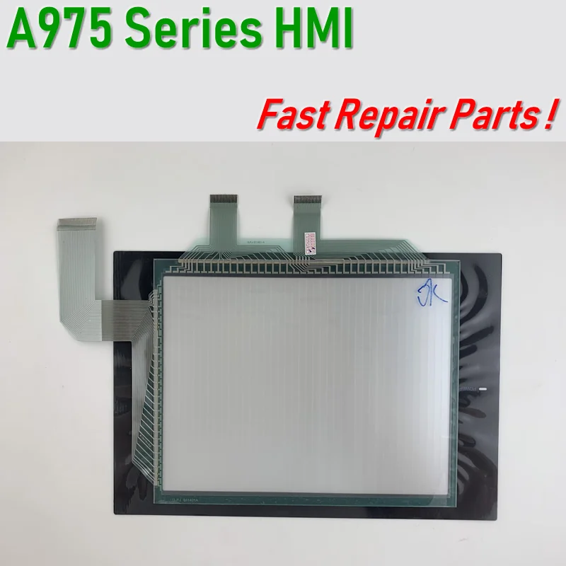 A975GOT-TBA-B A975GOT A970GOT сенсорный стеклянный экран + мембранная пленка для ремонта