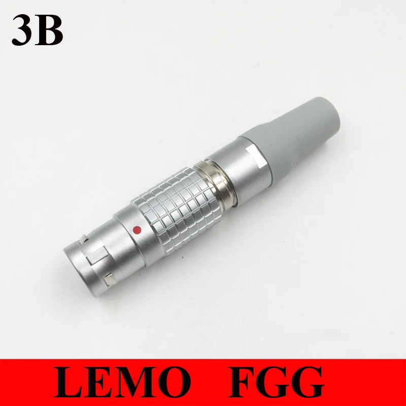 LEMO соединитель FGG 3B 2 4 6 8 10 12 14 16 18 20 26 Pin M18 коннектор штекер FGG.3B|4 pin male|plug connector8 male |
