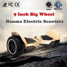 Newest 8.5 inch Hanma Hoverboard Two Wheels Self-Balancing Electric Scooters Smart Balance Wheel Bluetooth Speaker LED Light