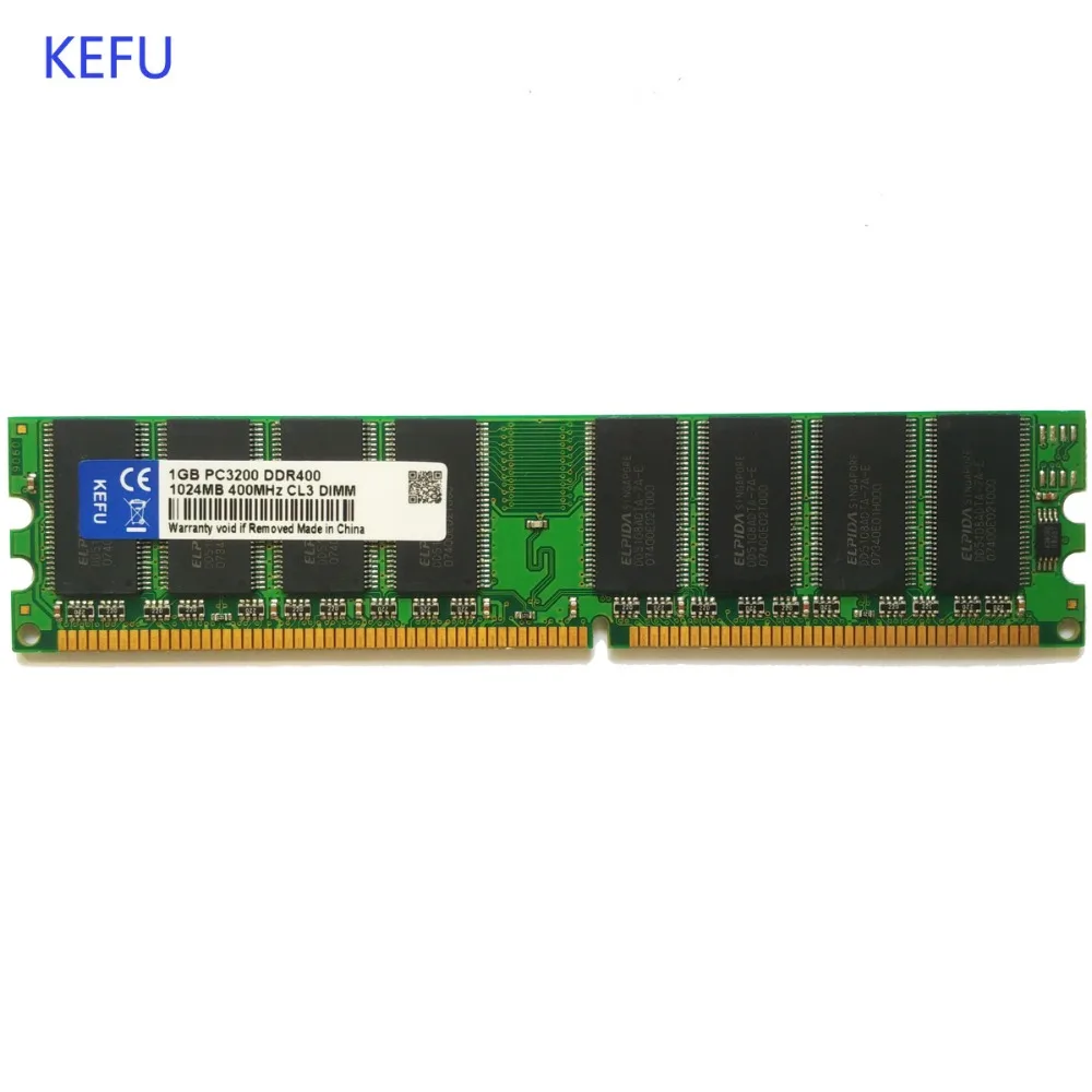 

New 1GB DDR 400 400MHz PC3200 184pin Non-ECC Desktop PC DIMM Memory RAMs