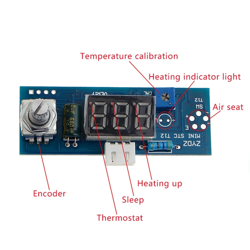 Цифровая паяльная станция Утюг Температура наборы контроллеров для HAKKO T12 ручка