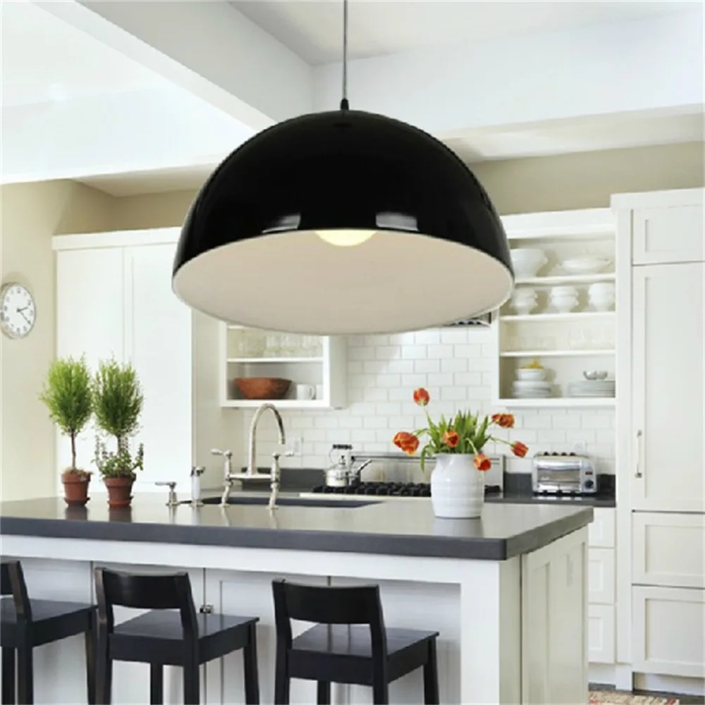 

E27 Retro Style Black White Red Metal Ceiling Lamp Shade Lampshade White/Black/Red Super Deal! Inventory Clearance