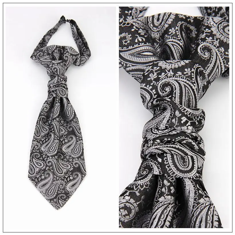 Модные Для мужчин жилет двойной галстук Мода личность Джентльмен жилет галстук
