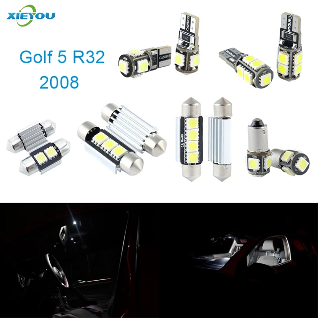 XIEYOU 11 stks LED Canbus Interieur Verlichting Kit Pakket Voor ... XIEYOU 11 stks LED Canbus Interieur Verlichting Kit Pakket Voor ...