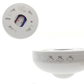 

1PCS Adjustable Ceiling Infrared Body Motion Sensor Detector Light Switch