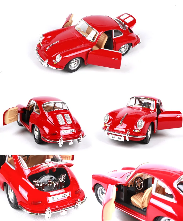 Bburago 1:24 Porsche 1961 модель автомобиля из сплава модель ремесла Коллекция игрушек инструменты подарок