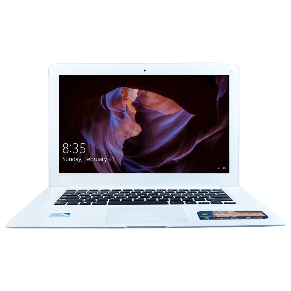 14 Inch Laptop Computer Celeron Quad Core 4GB RAM & 64GB SSD & 320GB HDD Notebook Wifi Mini HDMI Windows 10 Pro System