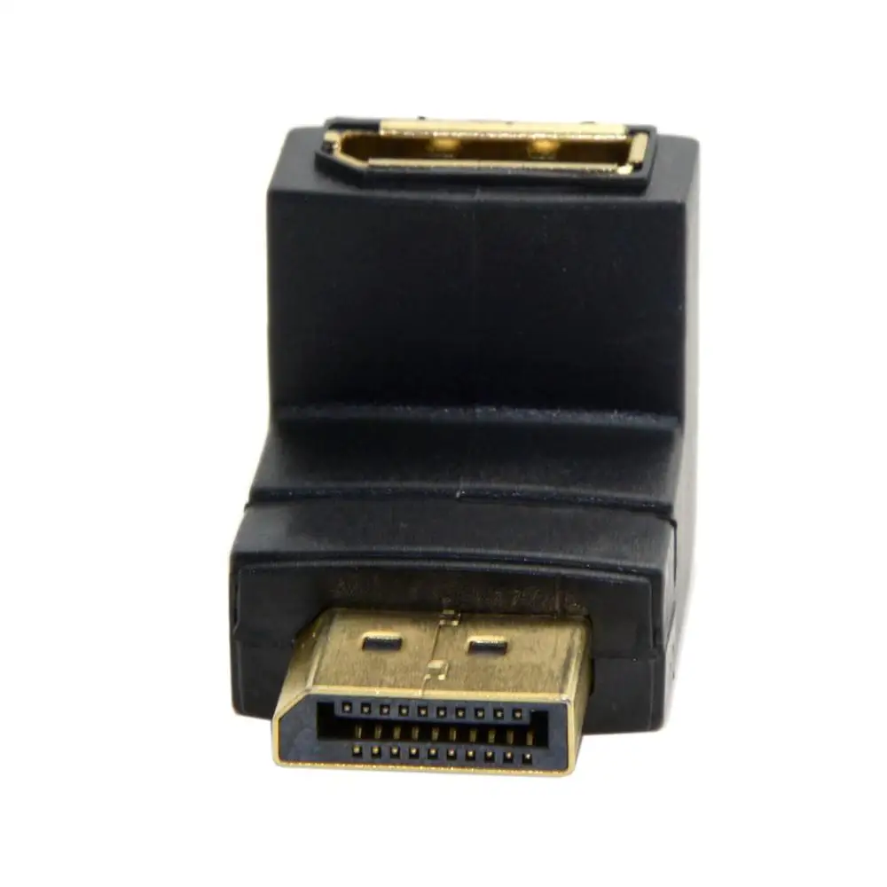Кабель с наклонным углом 90 градусов DisplayPort Male to Female Extension Adapter|displayport female|displayport