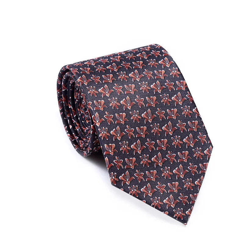 KAMBERFT модный мужской галстук для шеи ручной работы 8 см натуральный шелковый галстук мультяшный цифровой принт галстук деловой Свадебный галстук - Цвет: 011