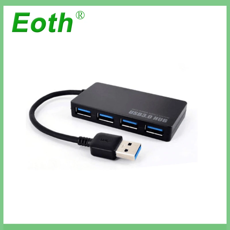 

EOTH Mini USB 3.0 HUB 4 Port Power Supply 5Gbps High Speed Hub OTG usb Interface for Laptop Tablet Computer OTG USB HUB