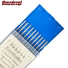 Wc20 10 шт 2,4 мм* 150 мм(Approx.3/32 ''x 6'') Вольфрам электродная головка Вольфрам с мультиигловой системой/стержень для сварочного аппарата